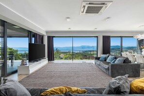 TV, fireplace, foosball, offices