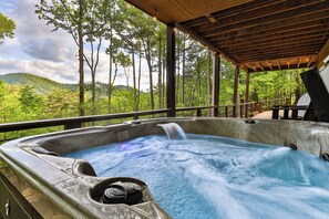 Bain à remous extérieur