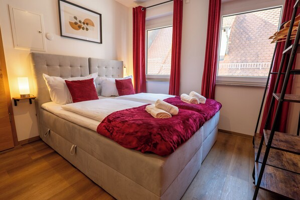 1 Schlafzimmer, Bügeleisen/Bügelbrett, WLAN, Bettwäsche