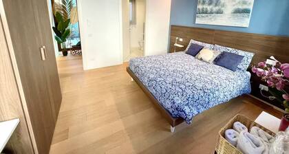 Design and comfort with Private Patio, steps from the Basilica of Saint Anthony.