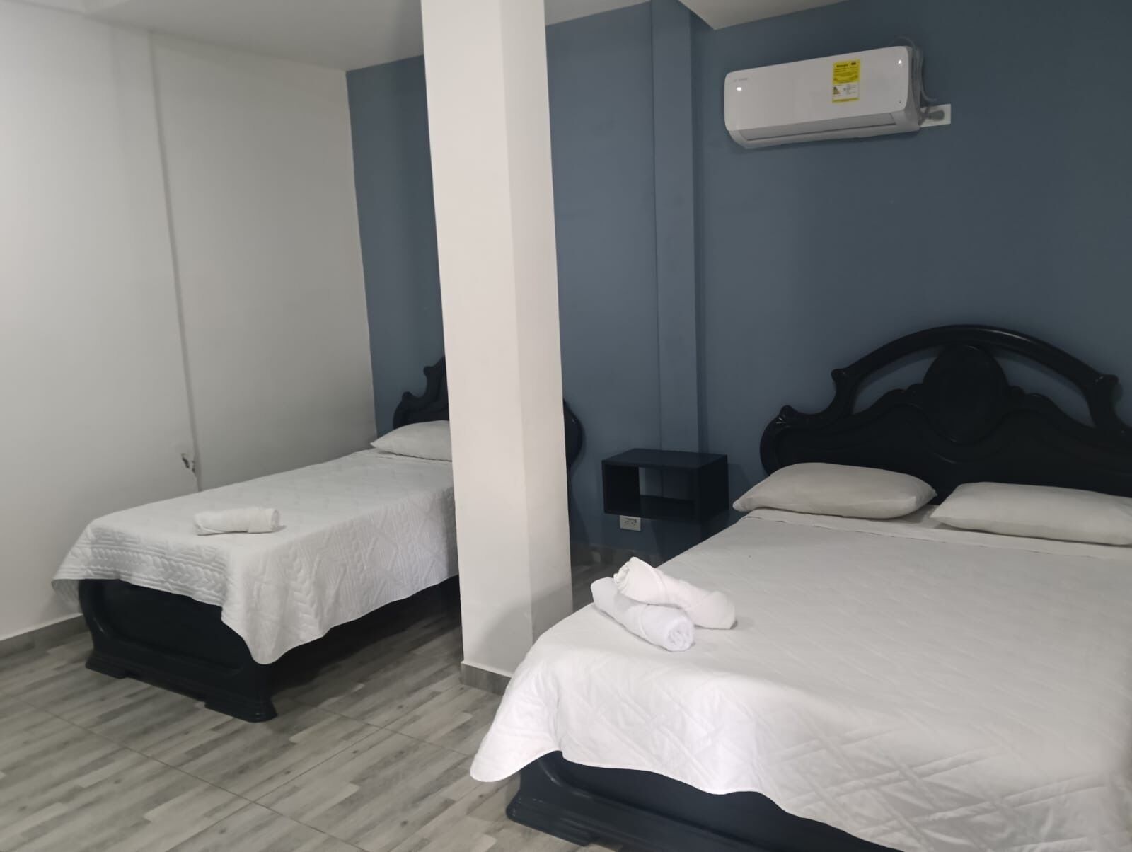 Habitación doble | Wifi gratis y ropa de cama 