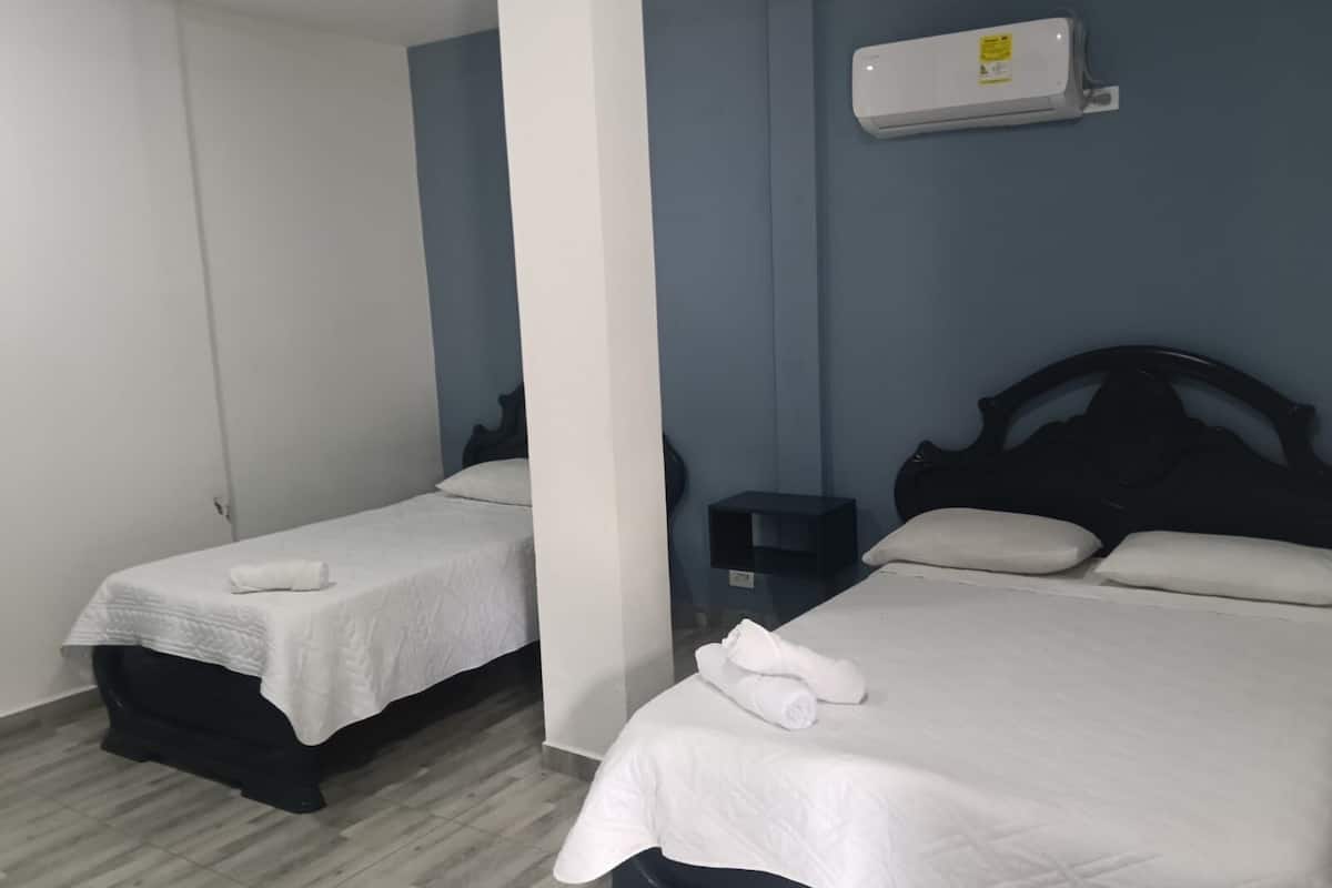 Kahden hengen huone | Ilmainen Wi-Fi, vuodevaatteet