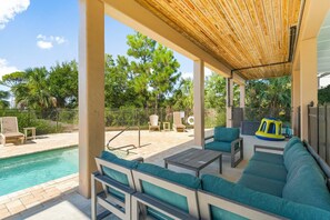 House, Private Pool, Ocean View | Terrace/patio