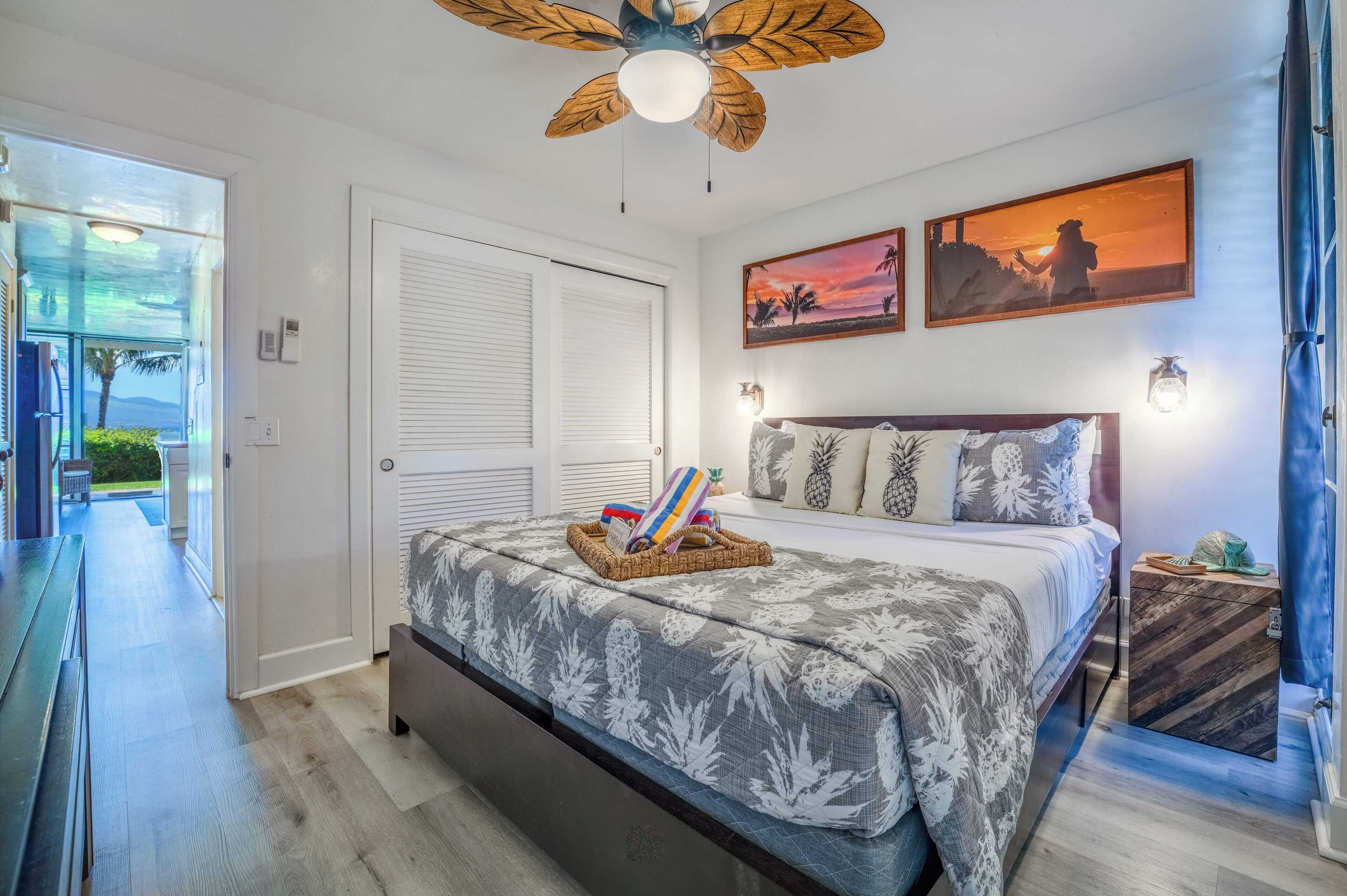 1 bedroom, iron/ironing board, internet, bed sheets