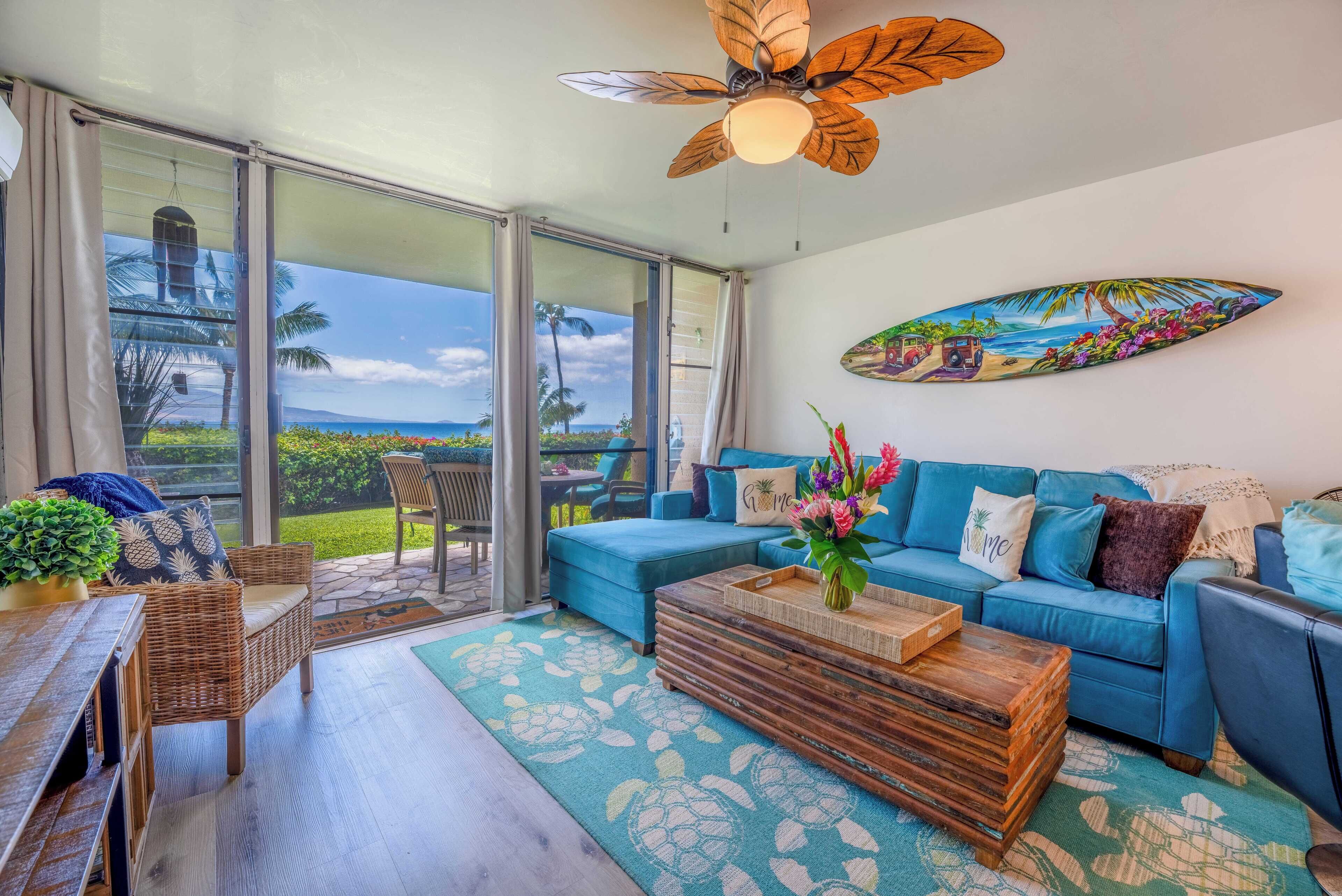 TV, DVD player, books