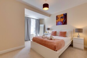 2 Schlafzimmer, Bügeleisen/Bügelbrett, kostenloses WLAN, Bettwäsche