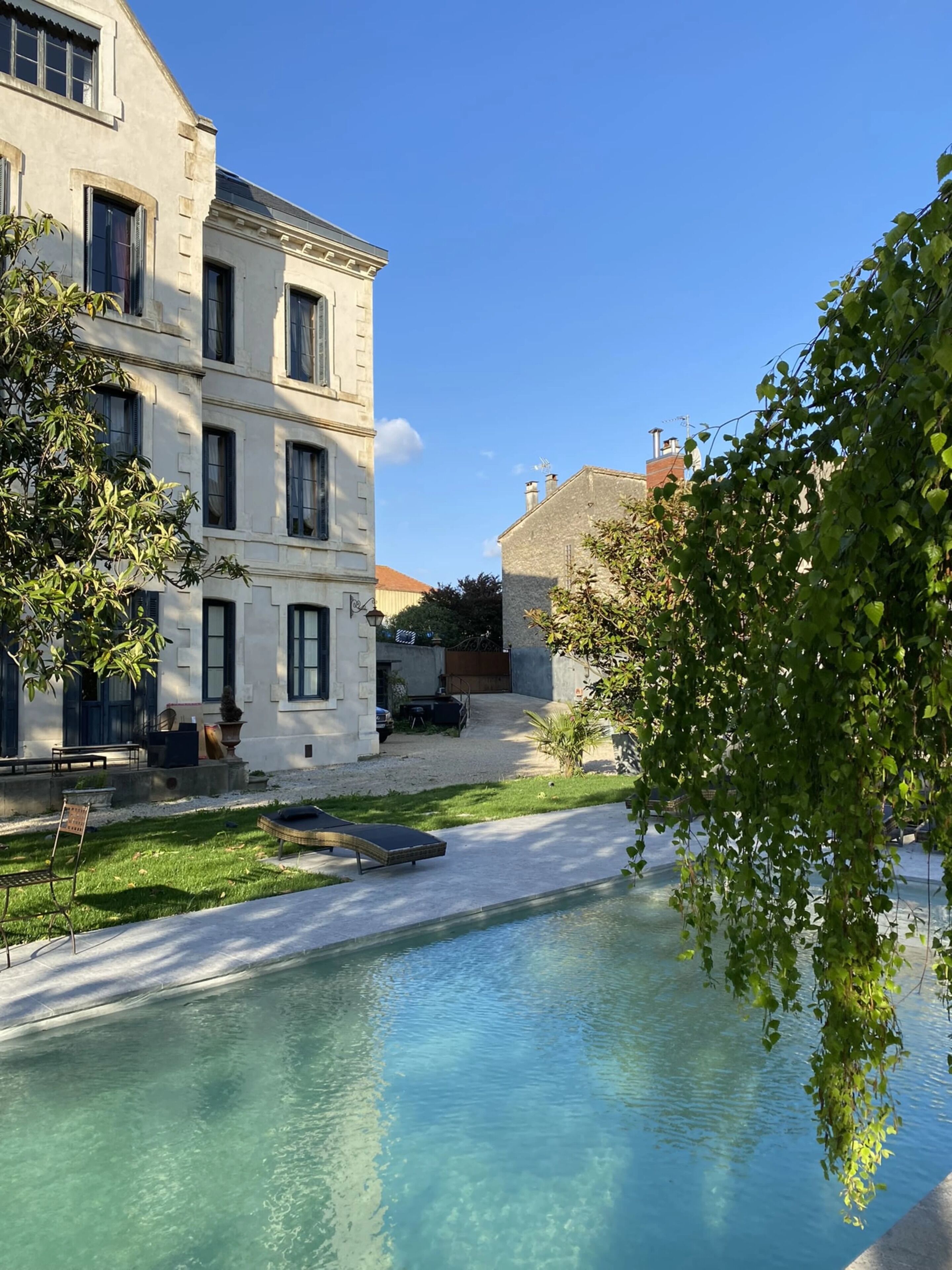 Alberca al aire libre por temporada 