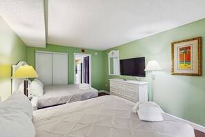 1 bedroom, iron/ironing board, internet, bed sheets