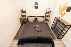 1 Schlafzimmer, kostenloses WLAN, Bettwäsche
