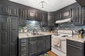 Microwave, oven, stovetop