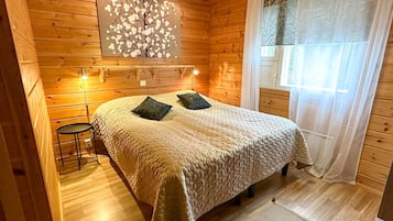 Chalet Deluxe, cuisine, vue lac | Wi-Fi gratuit