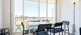Hyères - Apartment T5 - Sea and salt water view - Refurbished