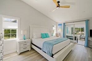 3 bedrooms, desk, iron/ironing board, free WiFi - Dockside Dreams - Canal front Pool Retreat! (Palm Coast)