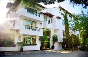 Façade de l’hébergement