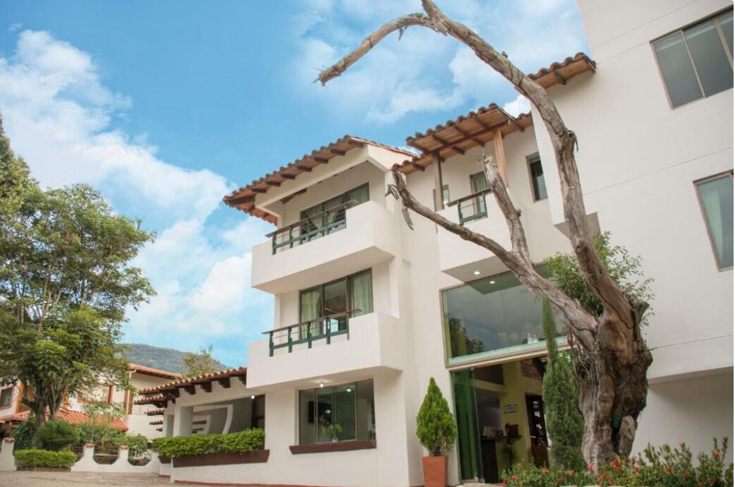 Façade de l’hébergement