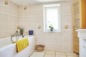 Shower, hair dryer, towels, toilet paper - Le nid du colibri, self-catering 13 places (Drulhe)