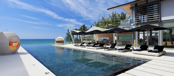 Luxury Thailand Beachfront Sava Villa 1 Villa Tievoli Chef, Staff included  lth12