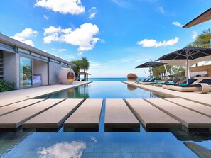A heated pool - Luxe Vacay Beachfront Sava Villa 1 | Villa Tievoli | Chef & Staff | LTH-12 (Phuket)