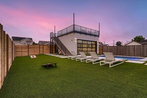 Außenpool, beheizter Pool