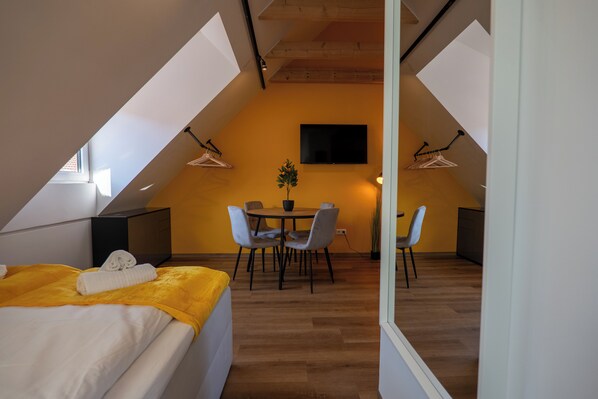 1 Schlafzimmer, Bügeleisen/Bügelbrett, WLAN, Bettwäsche