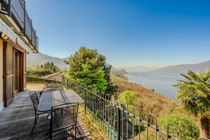 Apartment, Multiple Beds, Patio, Mountain View (Sopra il Lago 4) | Outdoor dining