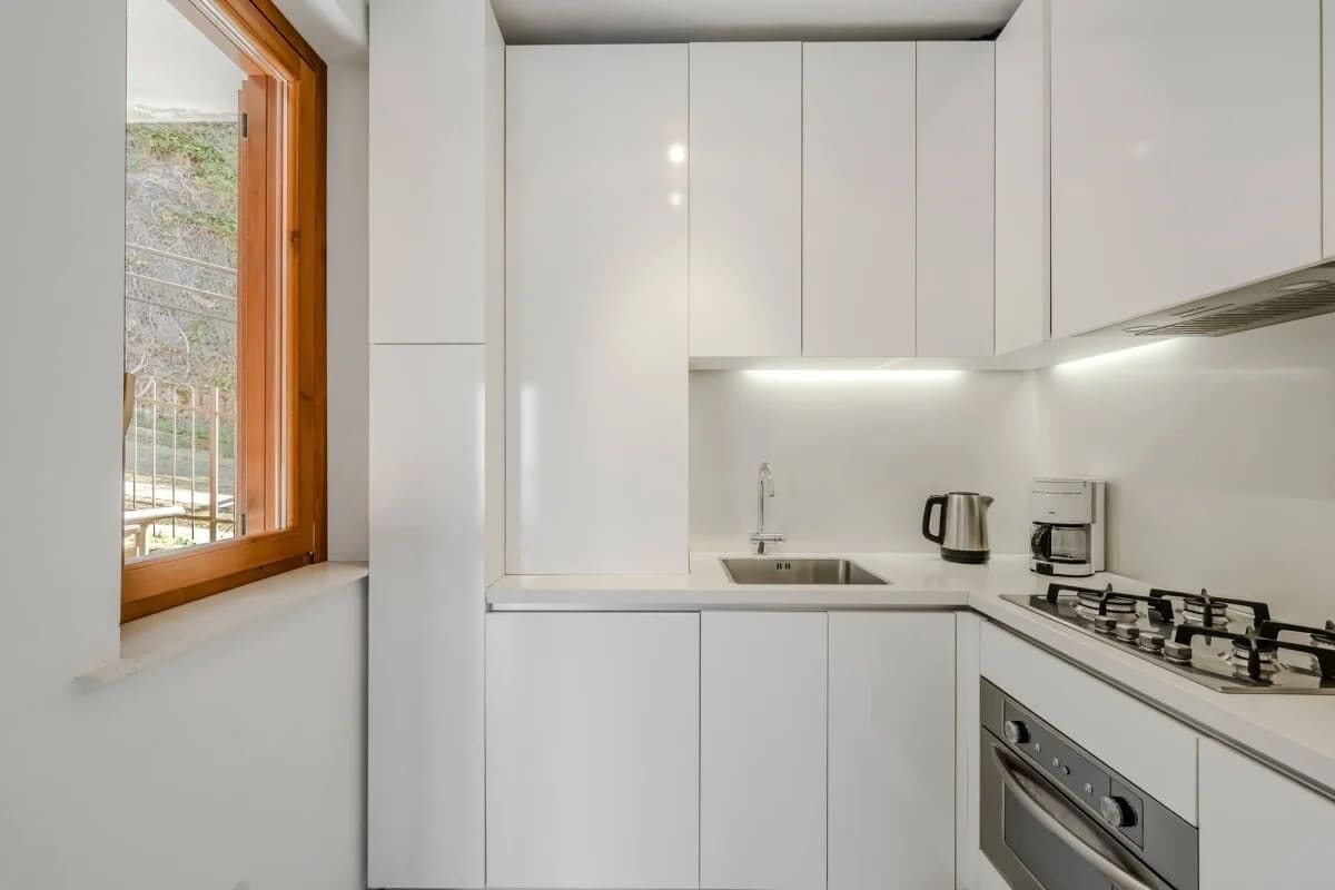 Apartment, 1 Double Bed, Patio, Mountain View (Sopra il Lago 5) | Private kitchen