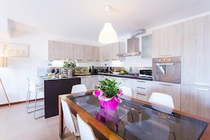 House, Multiple Beds, Patio, Mountain View (Villa Caruso) | Private kitchen - Dumenza Villas (Dumenza)
