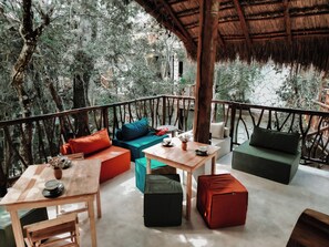 Villa, Multiple Beds, Balcony | Outdoor dining - Tulum Jungle Villa Aire (Tulum)