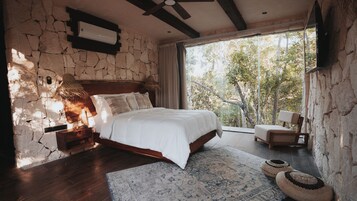 2 habitaciones, decoración personalizada y muebles diferentes 