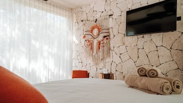 Villa, varias camas, balcón | 2 dormitorios, decoración individual, mobiliario individual