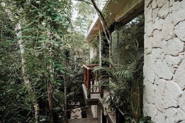 Enceinte de l’hébergement