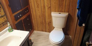 Towels, soap, toilet paper