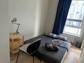 1 soverom, wi-fi og sengetøy