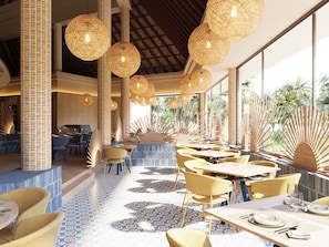 4 restaurants, breakfast, lunch, dinner served; international cuisine