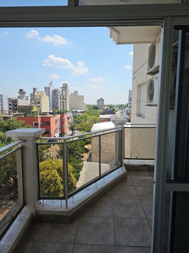 Comfortable apartment in downtown Corrientes, two blocks from the waterfront.