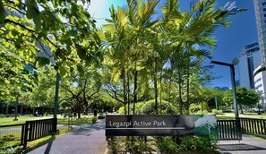 Enceinte de l’hébergement