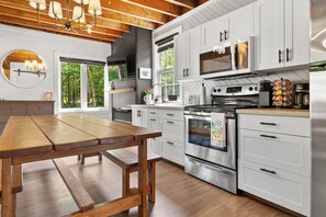 Microwave, oven, stovetop