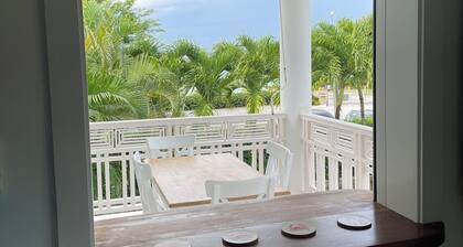 Ocean View, 2-bedroom Penthouse in gorgeous Las Terrenas with WiFi, AC