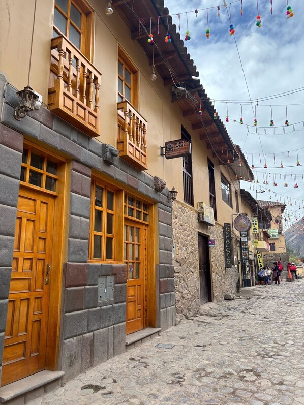 Fachada de la propiedad