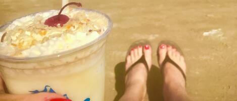 Camastros y toallas de playa