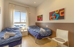 2 Schlafzimmer, Reisekinderbett, kostenloses WLAN