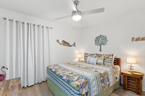 2 bedrooms, iron/ironing board, bed sheets