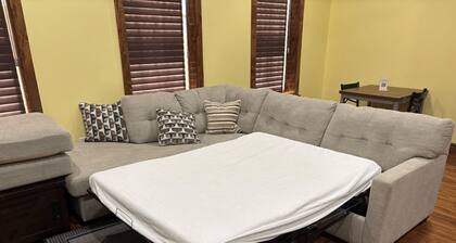 Downtown Retreat Overlooking Main Street Sabetha - Modern & Cozy