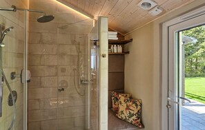 Een douche, een haardroger