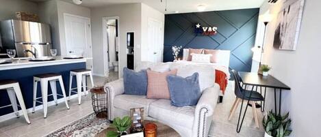 Apartamento, Aire acondicionado | Zona de estar