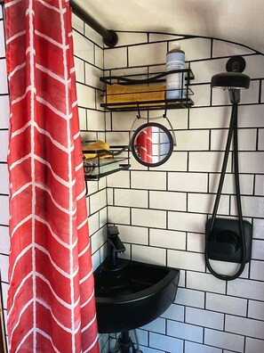 Interior - Charming Tiny Home/ school bus conversion in marvelous Cortez with WiFi (Cortez)