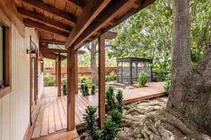 Terrace/patio - Modern Retreat Rustic Home Magical Japanese Garden (Homestead)