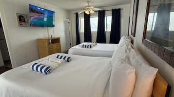 2 habitaciones, tabla de planchar con plancha, wifi y ropa de cama