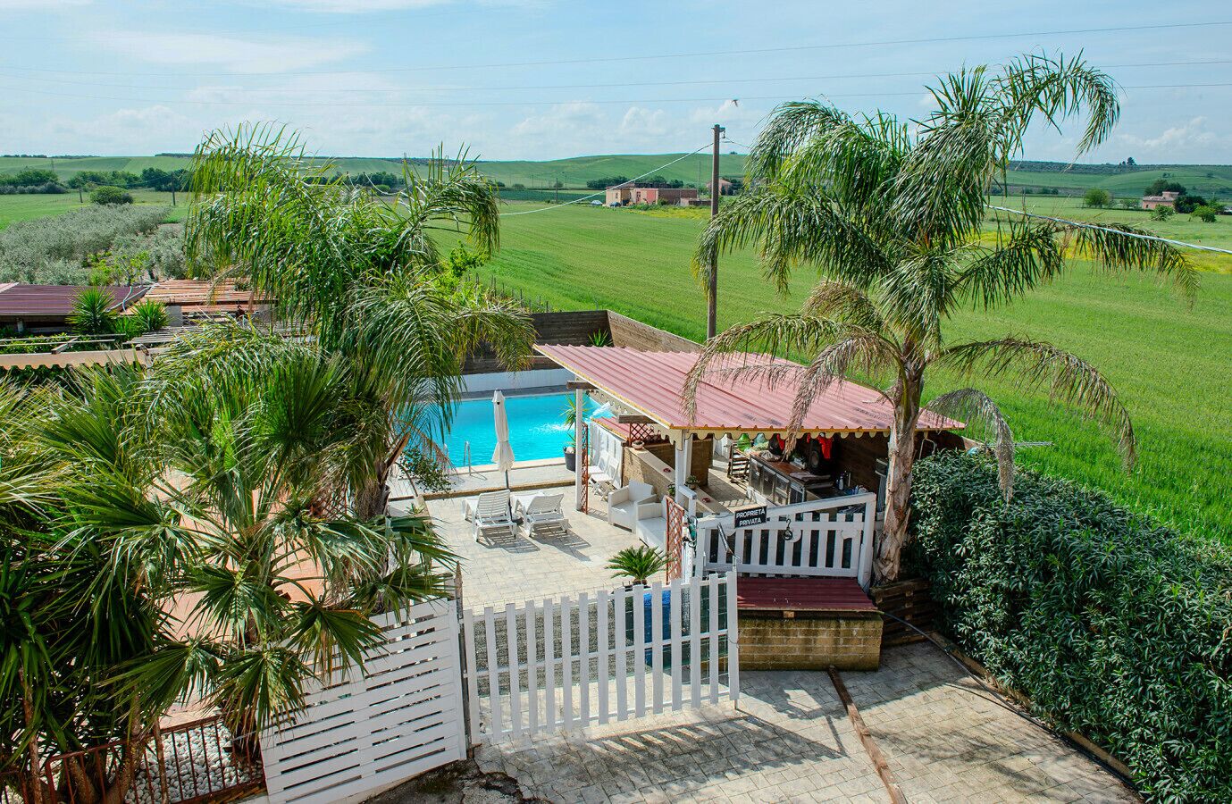 Áreas de la propiedad