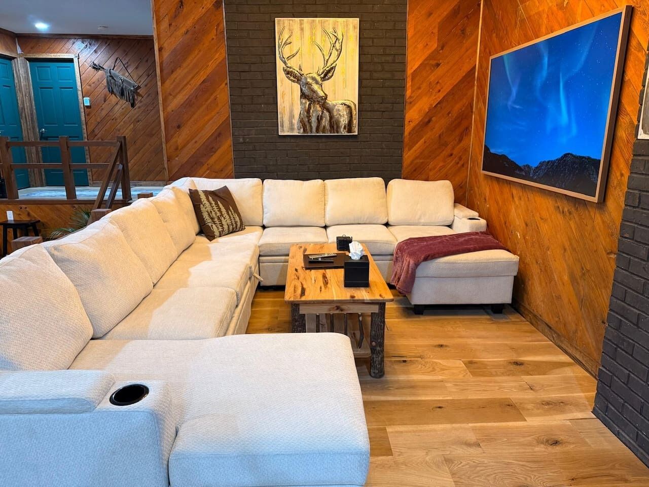 TV, video games, foosball